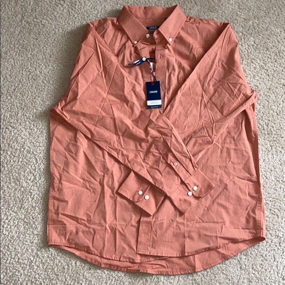 Izod Other - 🔴 NWT IZOD Men’s button brown